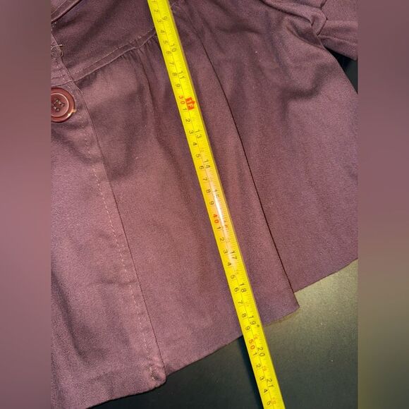 Vintage Y2K Discontinued 579 Brown single Button Cropped Jacket Size Medium EUC - Picture 7 of 7